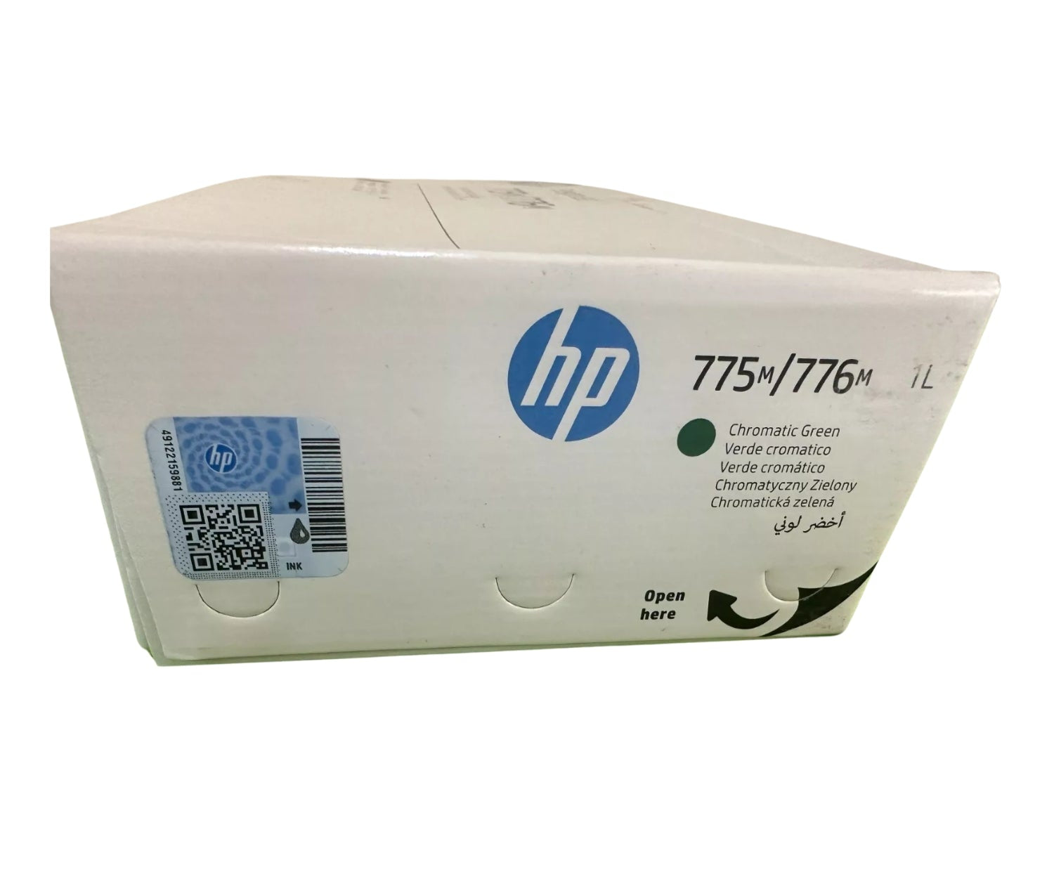 Genuine HP 775M/776M High Yield Crhomatic Green Ink Cartridge, 3WW87A