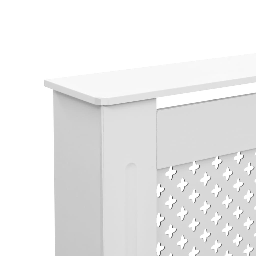 vidaXL Radiator Cover Radiator Guard for Home Office Heater Cabinet Cover MDF