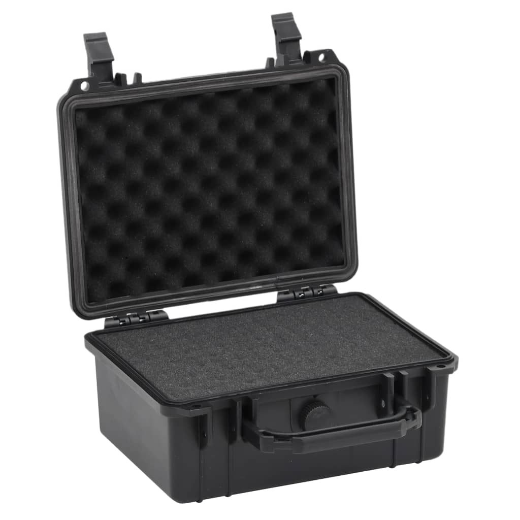 vidaXL Equipment Case Protective Hard Carry Case Portable Camera Case Black