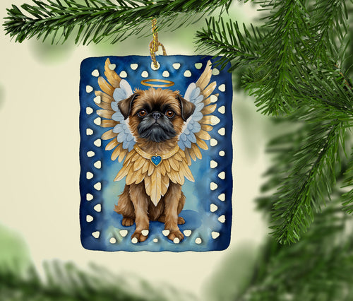 Brussels Griffon My Angel Porcelain Ornament