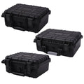 vidaXL Equipment Case Protective Hard Carry Case Portable Camera Case Black